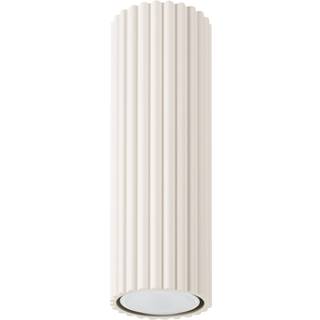 Carbon loftlampe, beige, højde 20 cm, aluminium