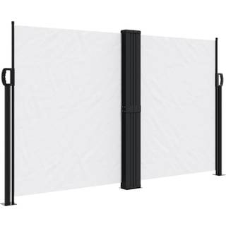 sammenrullelig sidemarkise 140x1000 cm hvid