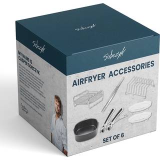 Sobczyk 7L airfryer tilbehør sæt med 6 dele - 7L