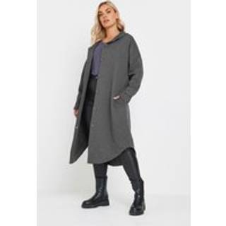 Yours Curve Knapper Hætte JakkeEU 54-56 (UK 26-28)