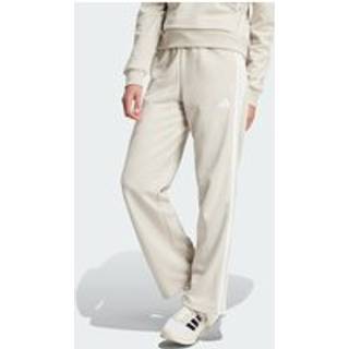 Essentials 3-Stripes Open Hem French Terry bukser - Beige / White