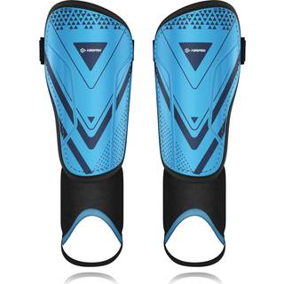 Opgraderede fodboldskinner til b?rn ungdom Voksne CE Certified Airsfish Shin Guard Sleeves Protection Gear til drenge Girls Soccer Games Eva Cush