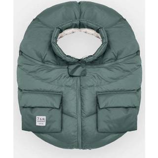 7 am Infant Car Seat Cover - Winter Puffy Cover med Center Zipper til Baby Boys & Girls Letvægts vindtager og vand -repllent ydre skal universal