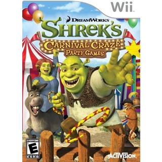 Shrek's Carnival Craze Party Games - Nintendo Wii (fornyet)