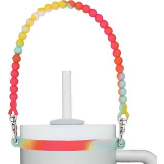 Ryan & Rose vandflaskehåndtag - Vandflaske Sling Carrier Holder med rem - Blød holdbar silikone - Passer til de fleste 8-40 oz flasker - Kompatib