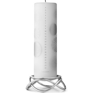 Georg Jensen Glow lysestage med kalenderlys hvid