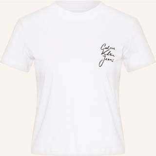 Slim Logo T-shirt - White - L