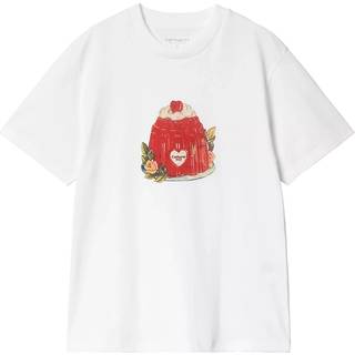 W' S/S Pudding T-Shirt - White - Carhartt WIP - Hvid XS