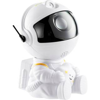 Siddende Astronaut stjerne lampe til børneværelset med fjernbetjening CF4 Easylight.dk