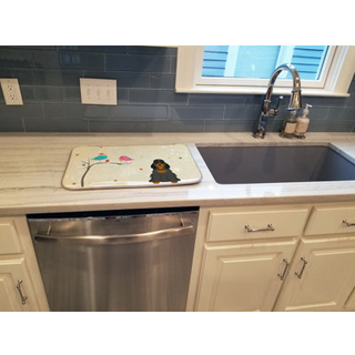 """" Caroline's Treasures BB2565DDM Dish Drying Mat 14 """" """" X 21 """" ""Julegave"" ""