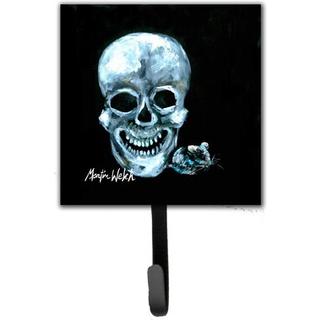 """" Caroline's Treasures MW1106SH4 EKK A Meece Skull and Mouse Leash eller Key Holder Small Multicolor """"