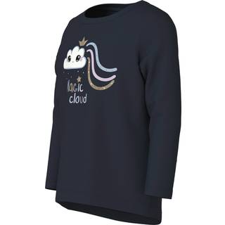 NAME IT Langærmet Bluse Vix Dark Sapphire