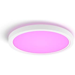Philips Hue White & color ambiance Tento rundt loftpanel 29,1 cm, hvid