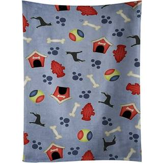 """"Caroline's Treasures BB4096KTWL Hundehus Sort Besk?ret Great Daneis k?kkenh?ndkl?de 25"""""""" x 15"""""""" Multicolor""""