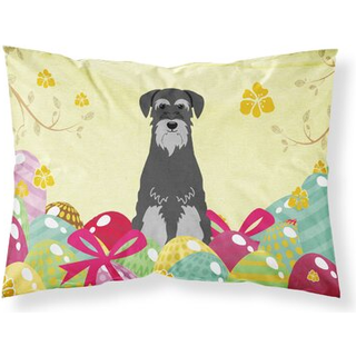 Påskeæg Standard Schnauzer Black Grey Stand Standard Pillowcase
