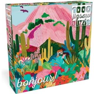 Buffalo Games - Hebe Studio - Cactus Mountain AZ - 1000 Piece Jigsaw -puslespil til voksne -udfordring puslespil perfekt til spilaftener - Færdig