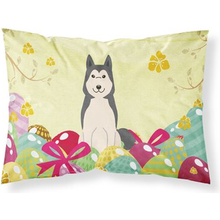 Påskeæg West Siberian Laika Spitz Stof Standard Pillowcase