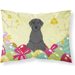 Påskeæg Giant Schnauzer Stof Standard Pillowcase