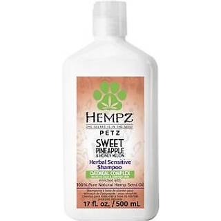 Hempz Petz Hundeshampoo Sd Ananas & Honning Melon Urteflsom Shampoo Beroligende Havregryn Complex 17 oz.
