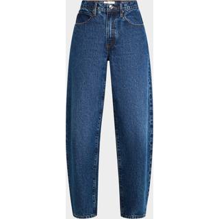 Frame Low Slung mid-rise barrel-leg jeans - blue - 26