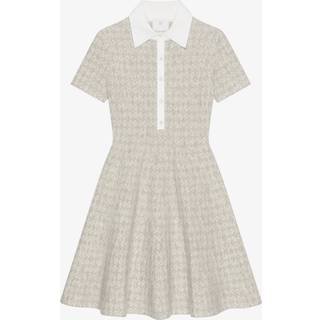 Givenchy Monogram 72 wool-blend polo dress - beige - M