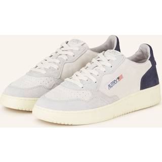 Autry Medalist Low Super Soft Goat Leather Sneaker White/Green
