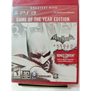 Batman: Arkham City - Game of the Year Edition - Sony PlayStation 3 - Action