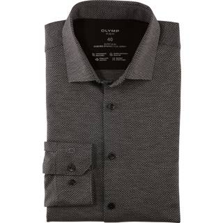 OLYMP Herren Hemd grau Slim Fit