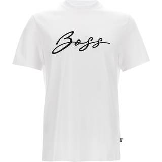 BOSS Black Herren T-Shirt weiß