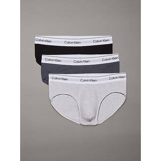 3 Pack Briefs - Modern Cotton - Grey - 4XL