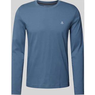 Marc O'Polo Herren Longsleeve blau