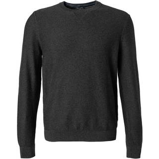 OLYMP Herren Pullover grau unifarben