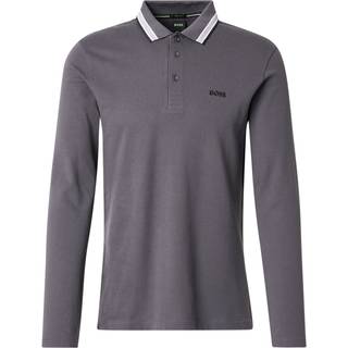 BOSS Green Herren Polo-Shirt grau