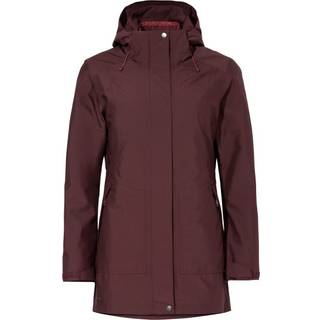 Vaude Women's Idris 3in1 Parka III 3 i 1-jakke Damer størrelse 34 farve brun