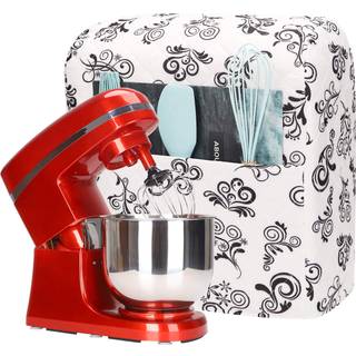 Kitchen Aid Mixer Cover Kitchen Stand Mixer Cover kompatibel med 5-8 kvart Kitchenaid Hamilton Mixers Kitchen Aid Covers til Stand Mixer med lomm