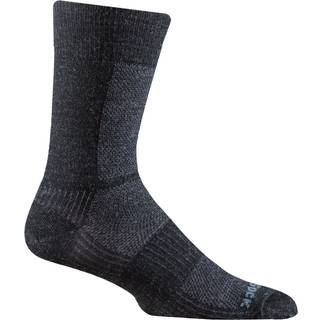 Wrightsock Merino Coolmesh II Merino Wool Crew Anti Blister System Grey/Black, 42-46
