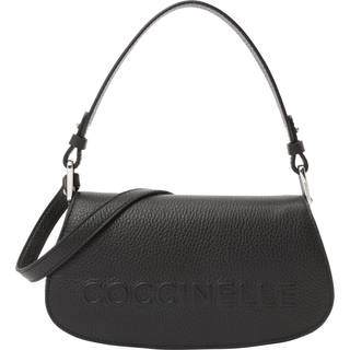 Coccinelle Myrtha Maxi Logo Skuldertaske sort