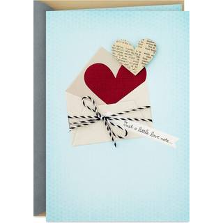 Hallmark Romantisk Valentinsdagskort (K?rlighedsnote) til jubil?um Romantisk f?dselsdag Hverdag K?rlighed S?deste dag