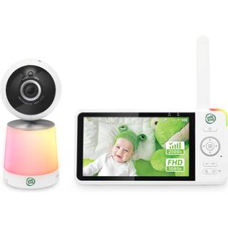 LeapFrog LF1726FHD Baby Monitor 5.5 '1080p sk?rm op til 2500 ft Range Pan-Tilt-Zoom Night Light Color Night Vision Soothing Sounds Secure Transmi