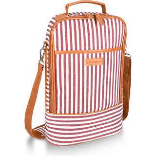 Tirrinia Isoleret 2 flaske vin gave tote taske - vin tumbler glas k?ligere transport?r til BYOB restauranter vin smag rejse park strand stor vin