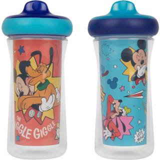 De f?rste ?r Disney Mickey Mouse Kids isolerede sippy kopper - Opvaskemaskine Sikkert spild Bevis Toddler Cups - Alder 12 m?neder og op - 9 ounce