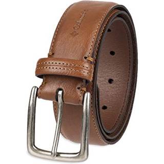 Columbia herres treenighed logo bælteklædning med en enkelt spænde spænde til jeans khakis