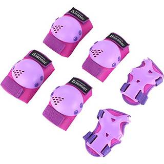 Bosoner Kids/Youth Knee Pads Albue Pads Håndledsvagter sat til 3-15 år Børnebeskyttelsesudstyr til flere sports udendørs rulle skøjter cykler BMX