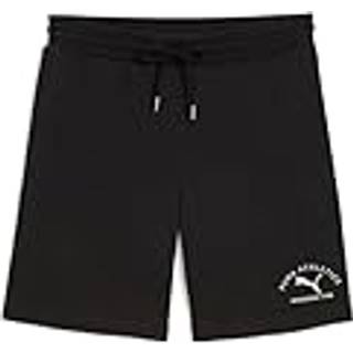 PUMA Class 8&#34; Pintuck Shorts Men, Clothing, Black, XS