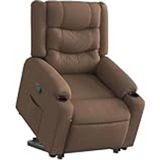 løftestol stof brun