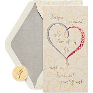 Papyrus jubil?umskort (af hele mit hjerte)