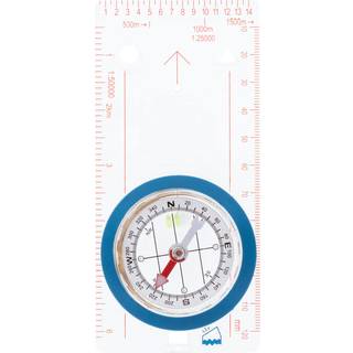 UST Deluxe Map Compass med hævet bundplade og drejelig bezel til vandreture camping backpacking nødsituation og udendørs overlevelse