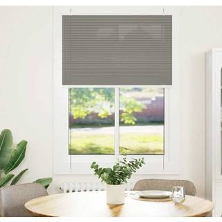 Plisségardin Antracit Stofbredde 49,4 Cm Polyester Antracitgrå - 90 x 100 cm