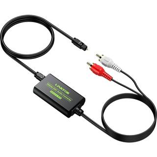 NÖRDIC 192kHz DAC Digital til Analog Converter SPDIF Toslink til Analog Stereo RCA L/R