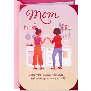 Hallmark fødselsdagskort til mor fra datter (yndlingshukommelser)